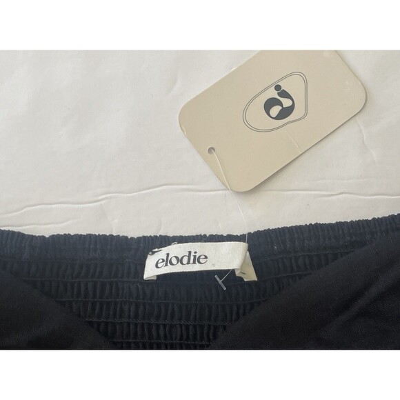 NWT Women Elodie O-Ring Black Crop Top‎ Summer Wear, Size Large - Picture 9 of 9